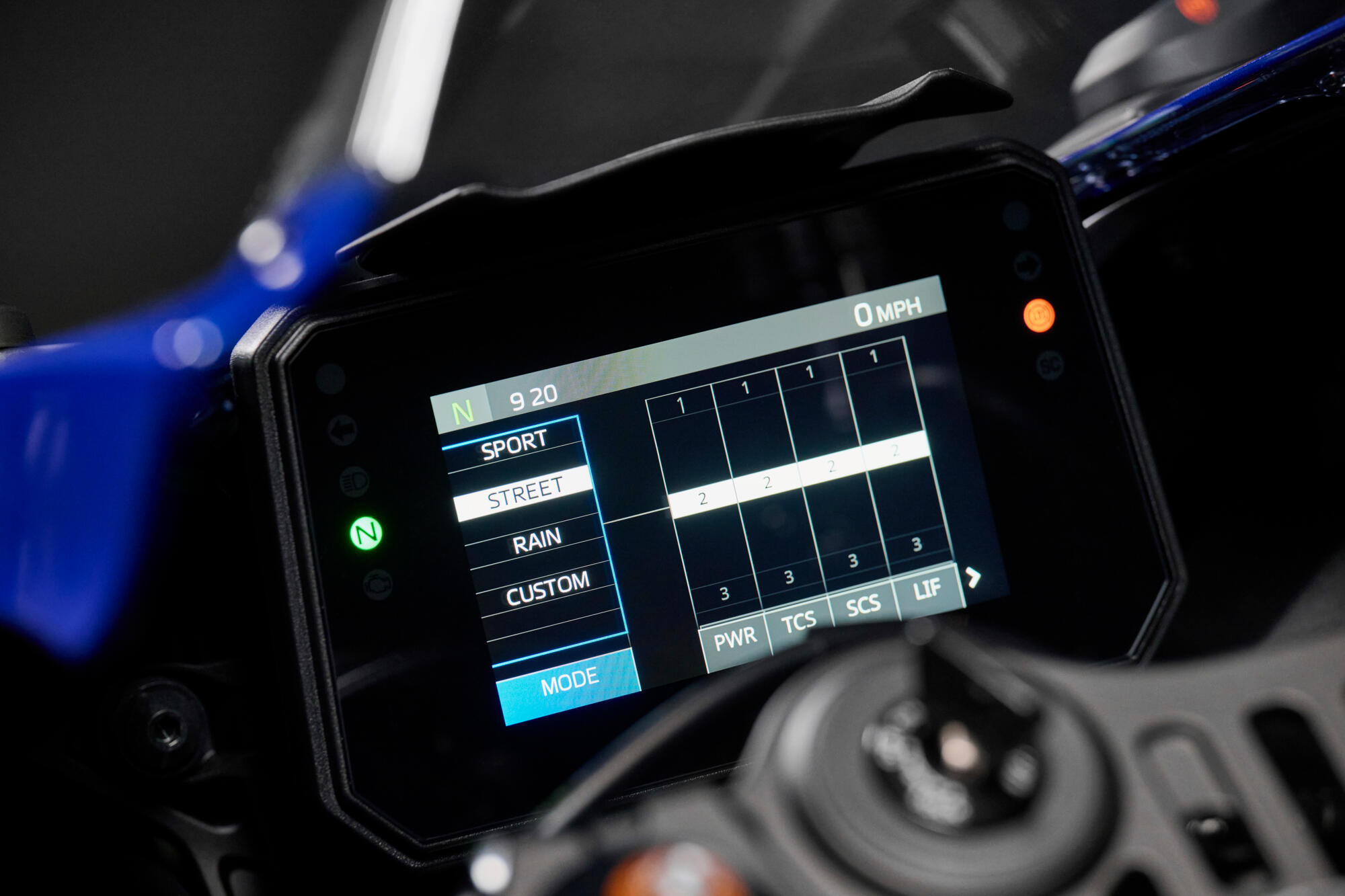 Yamaha Ride Control с настраиваемыми параметрами 